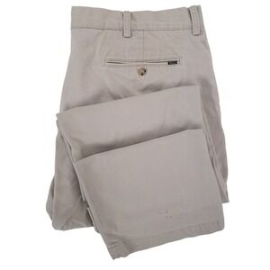 Polo Ralph Lauren Chino Pants Mens 40x32 FITS 40 x 31 Tan Classic Fit Khaki READ